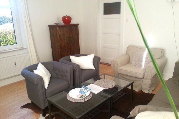 Haus MeerZeit / Döse - Ferienwohnung 3 Zimmer mit Garten