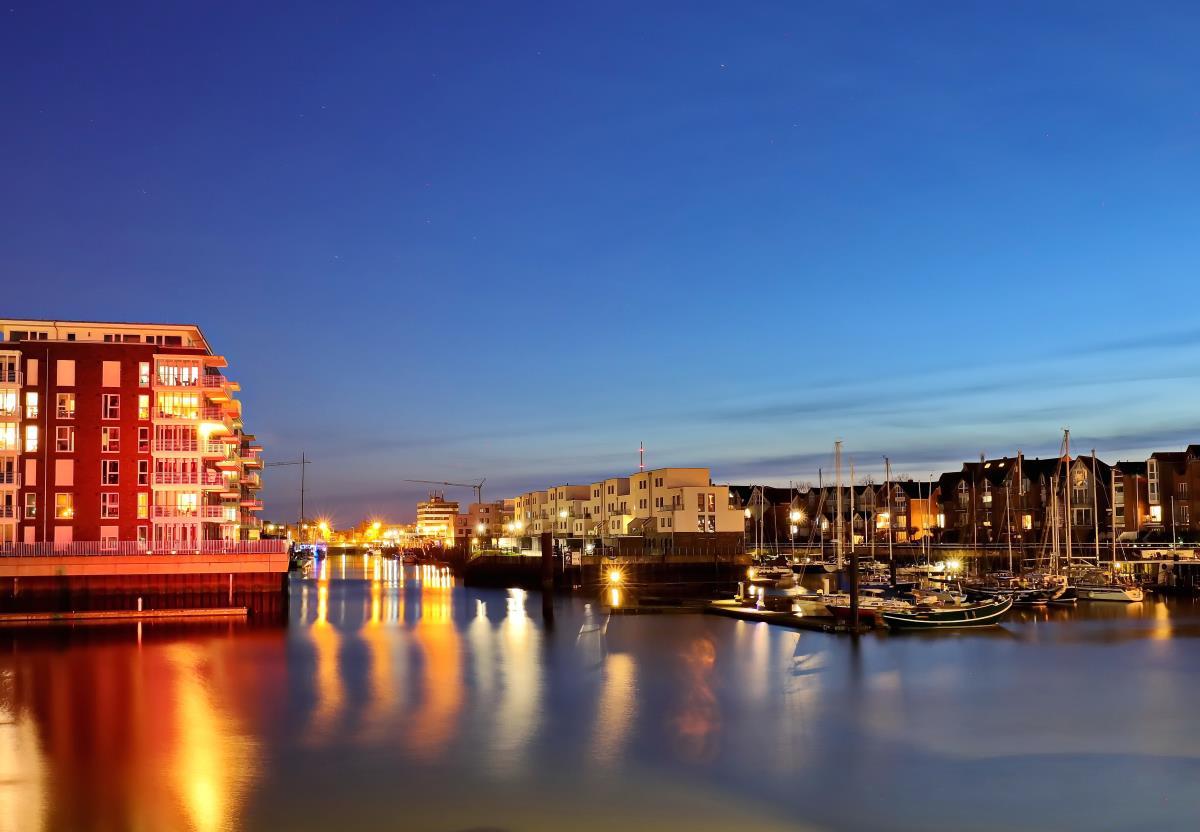 Marina Hafenblick 32/1 - Ferienwohnung 2 Zimmer Hafenblick